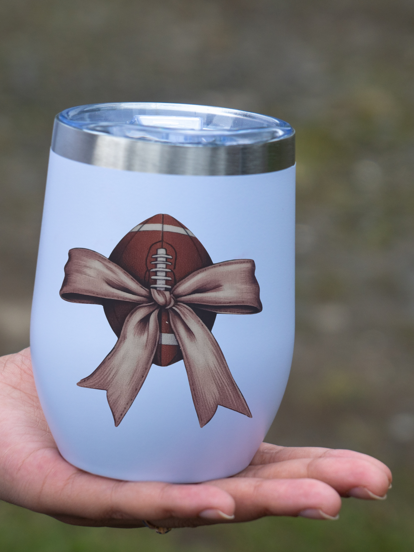 Game Day Coquette Football Decal