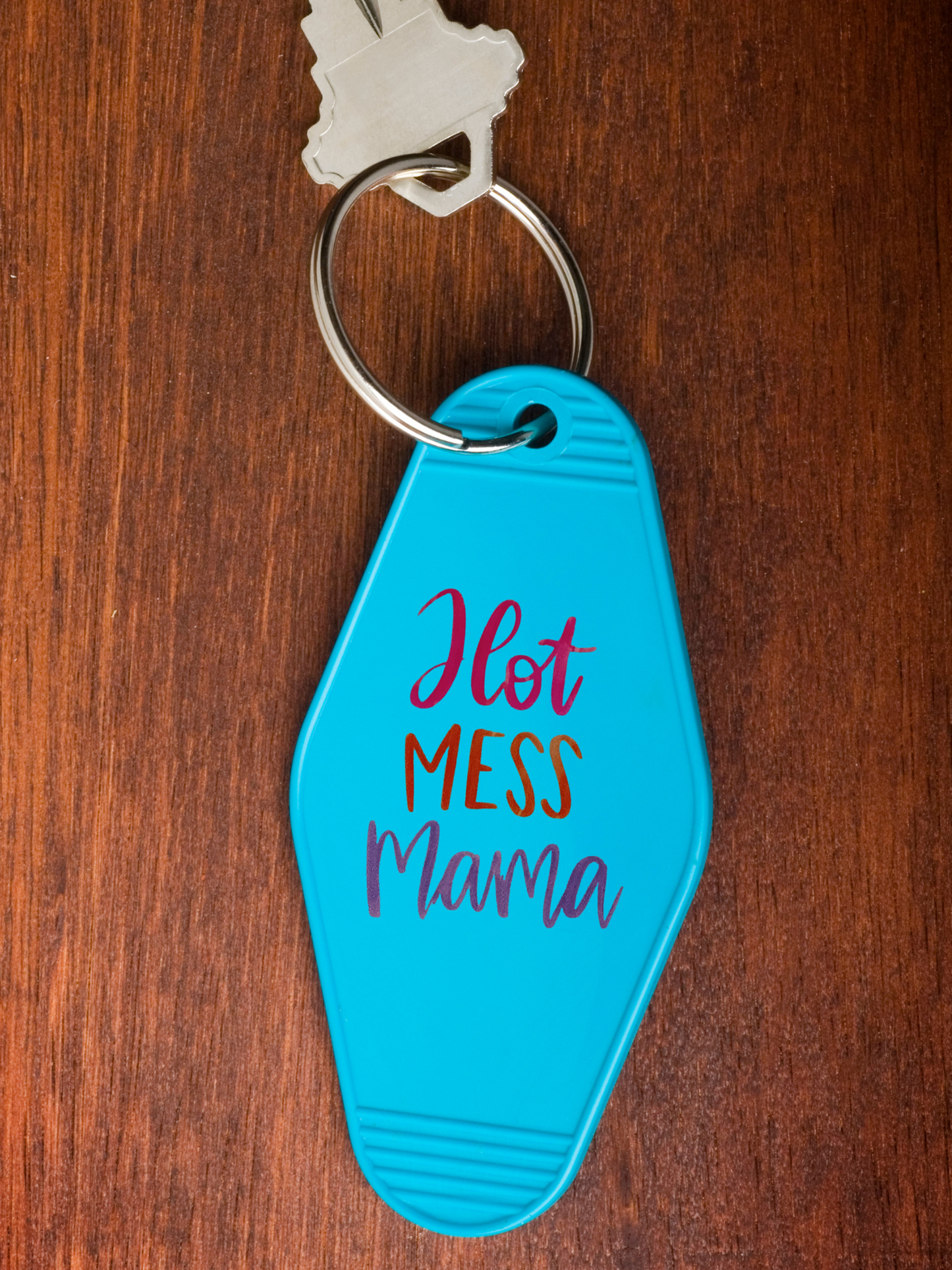 One Blessed Mama Keychain Decal