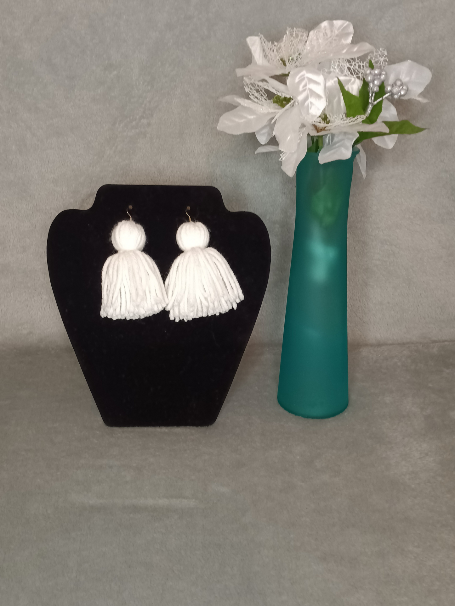 Single Knot Tassel Earrings