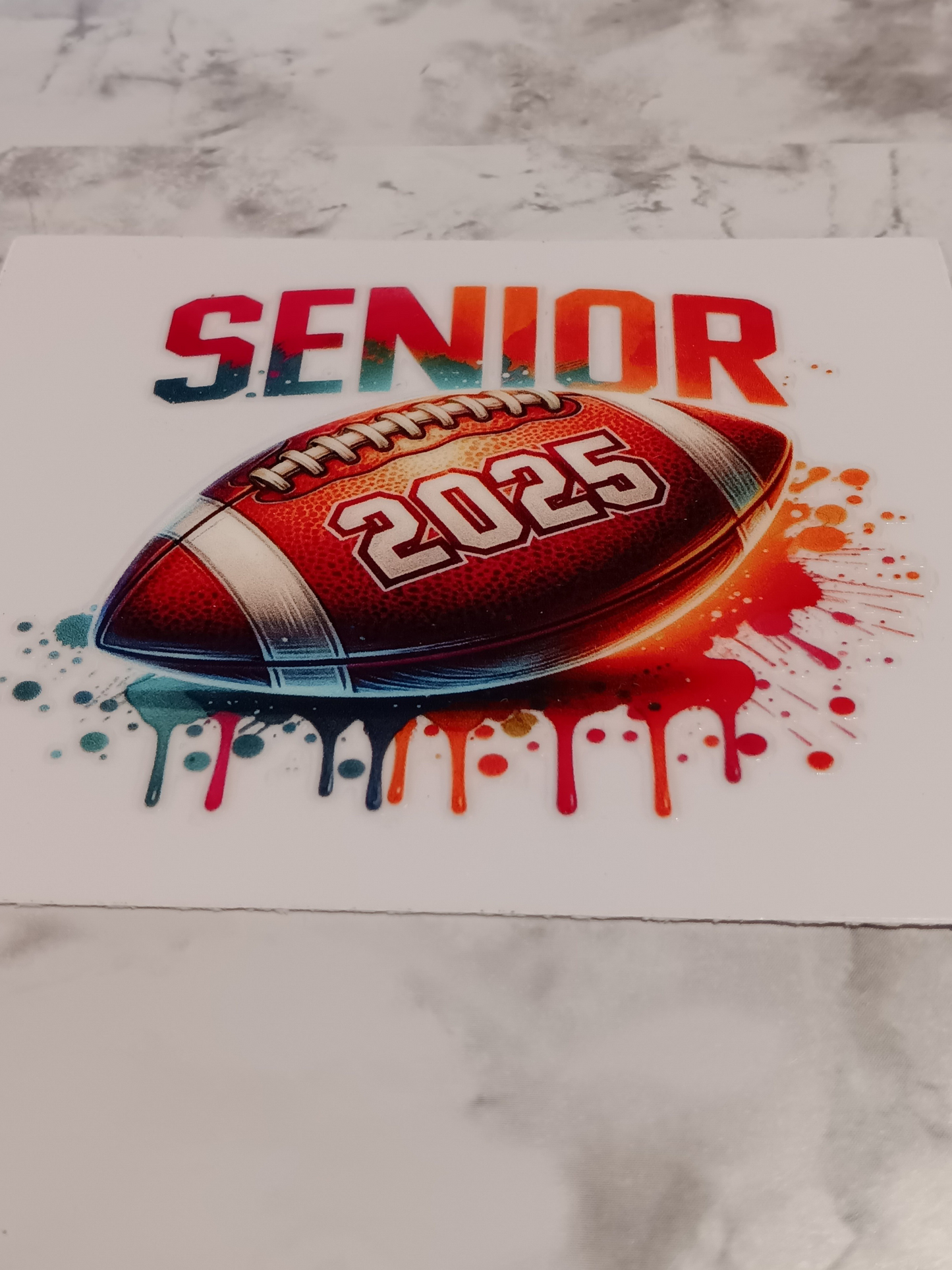 Football Drip Decal