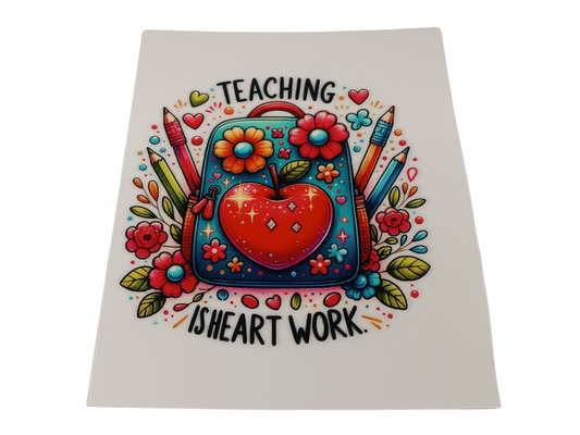 Backpack Teacher Decal