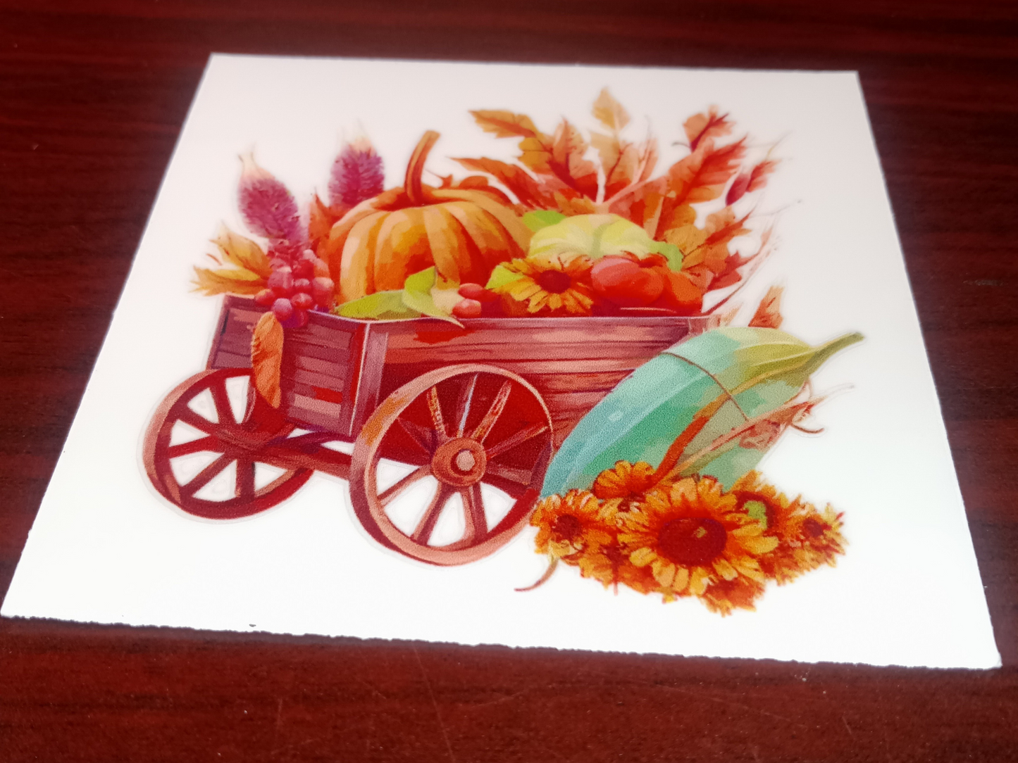 Wagon Fall Decal