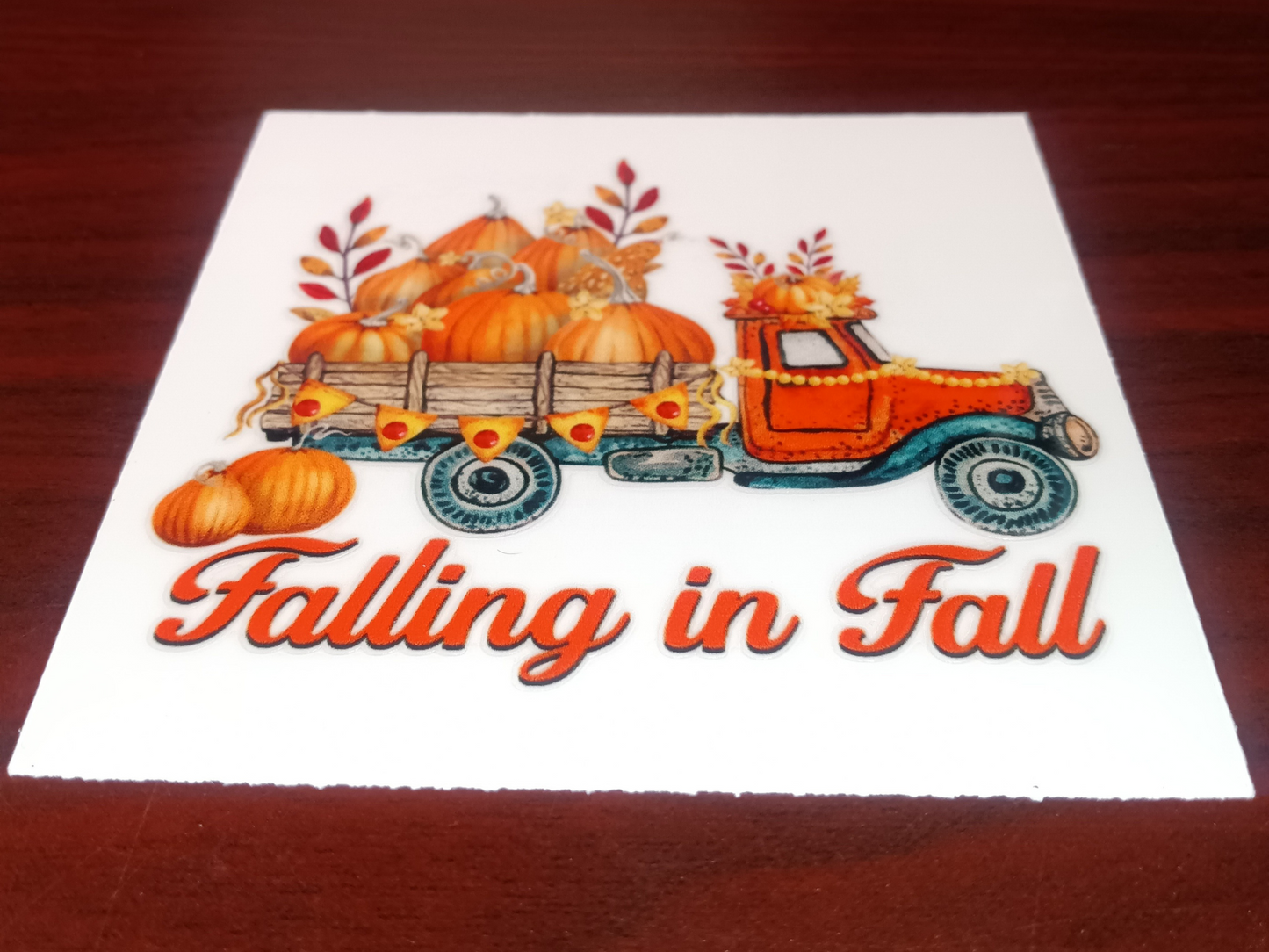 Truck Fall Decal