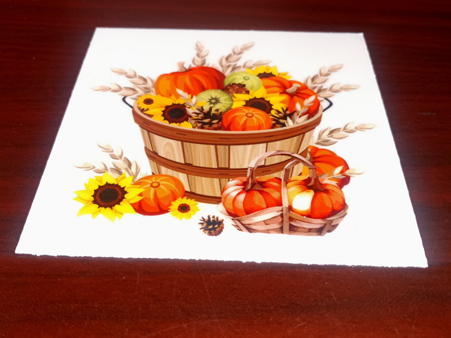Basket Fall Decal
