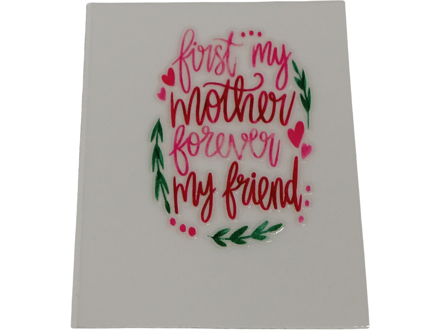 First My Mother Keychain Decal