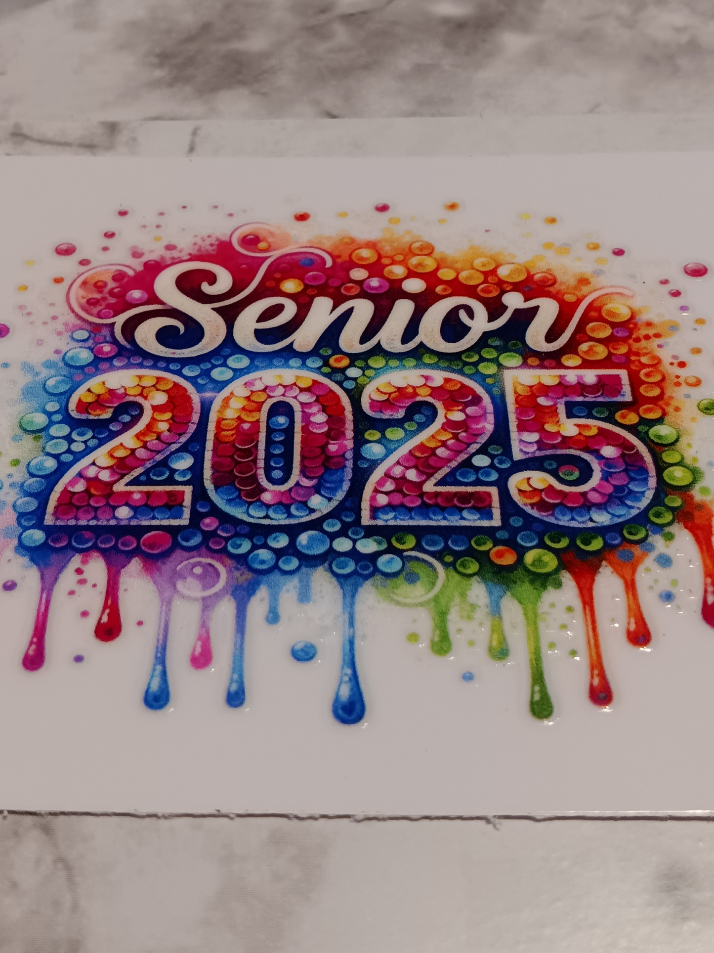 Senior Drip Decal