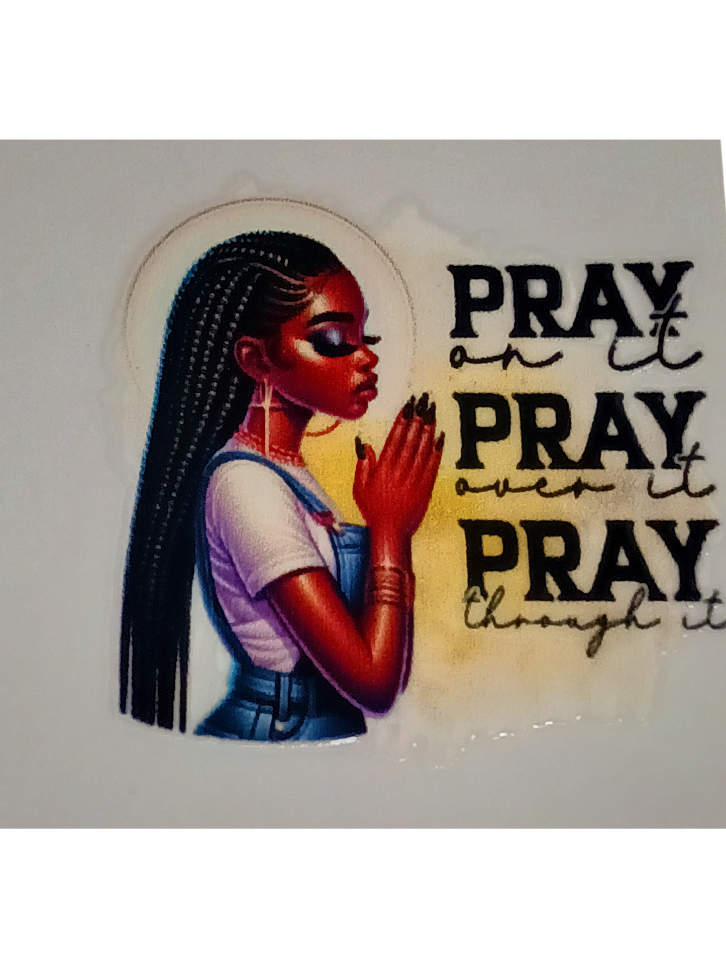 Pray Motel Keychain Decal
