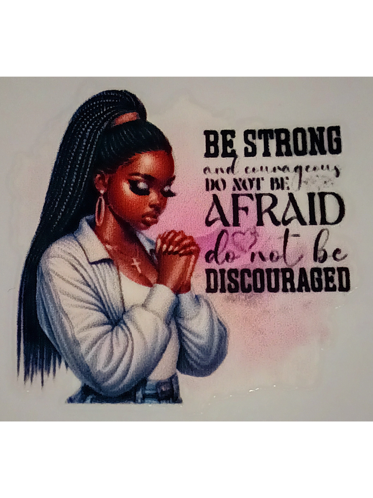 Be Strong Motel Keychain Decal
