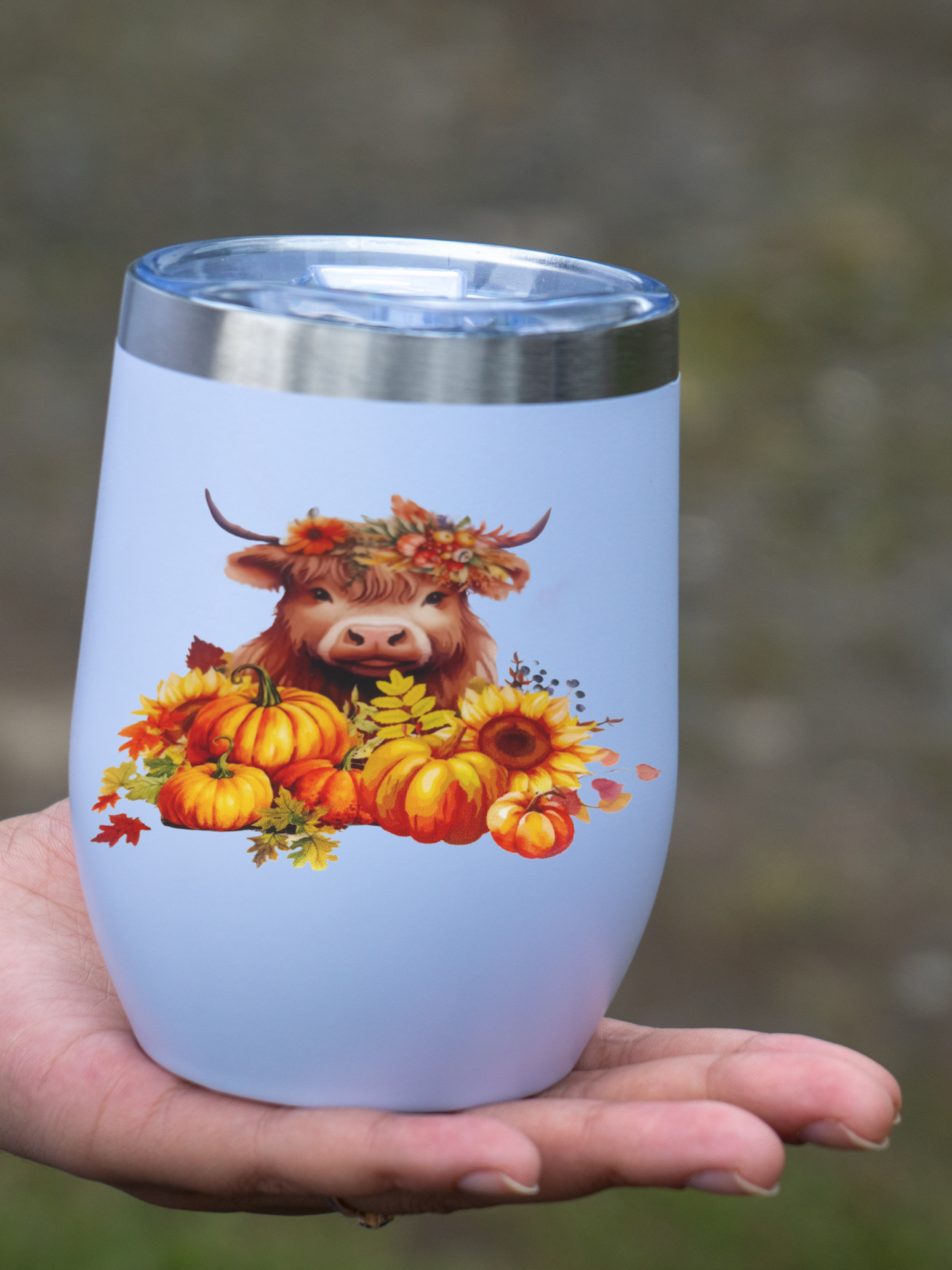 Berry Cow Fall Decal