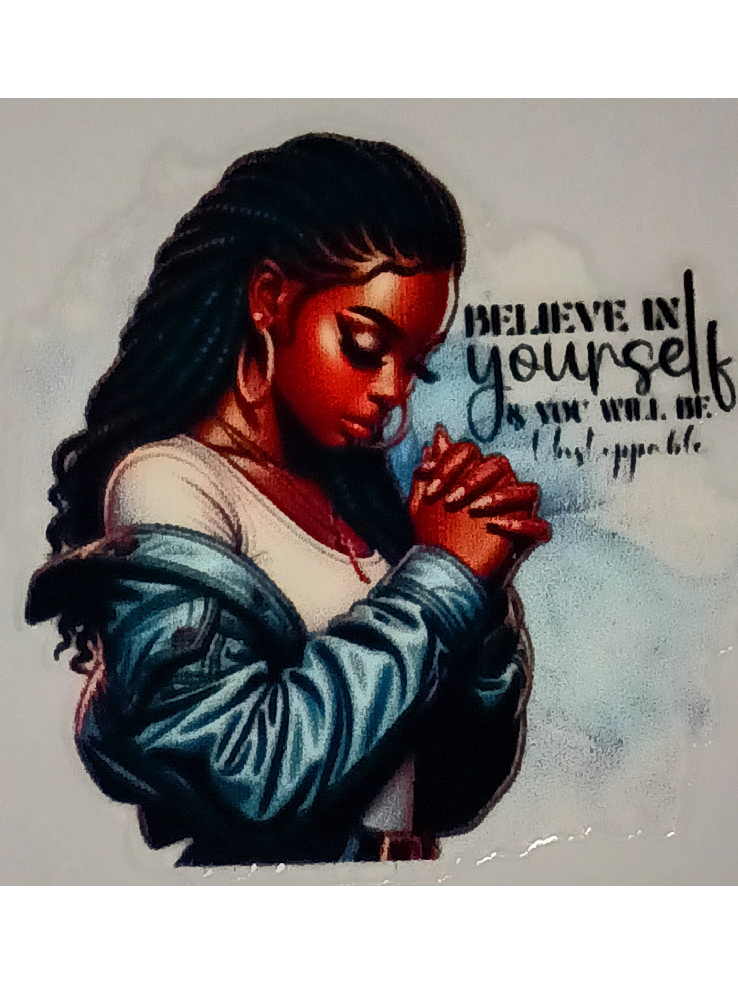 Believe In Yourself Motel Keychain Decal