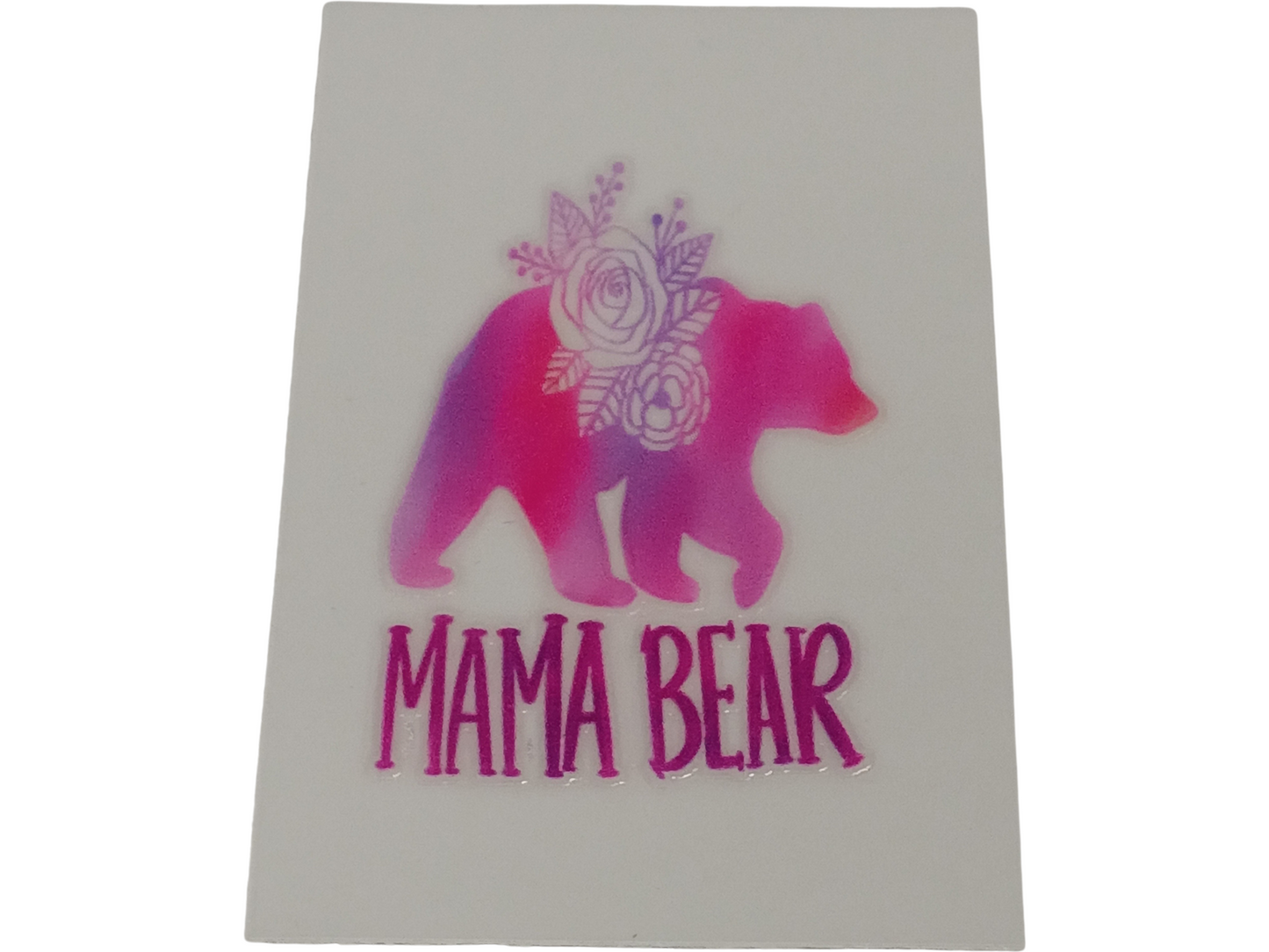 Mama Bear Keychain Decal