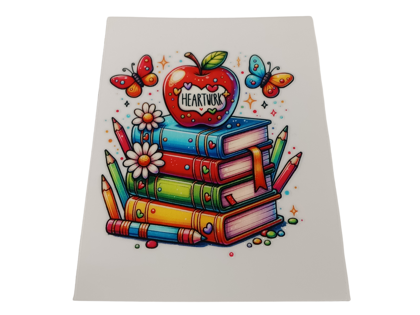 Heartwork Teacher Decal