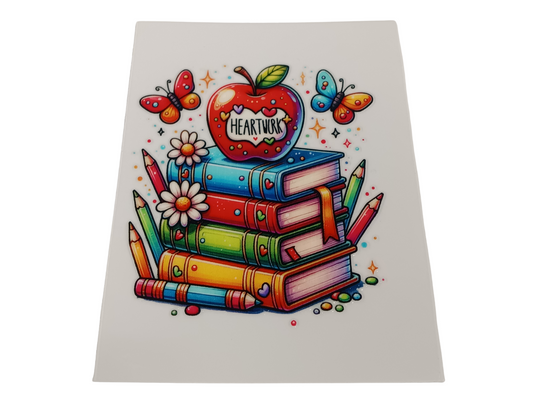 Heartwork Teacher Decal