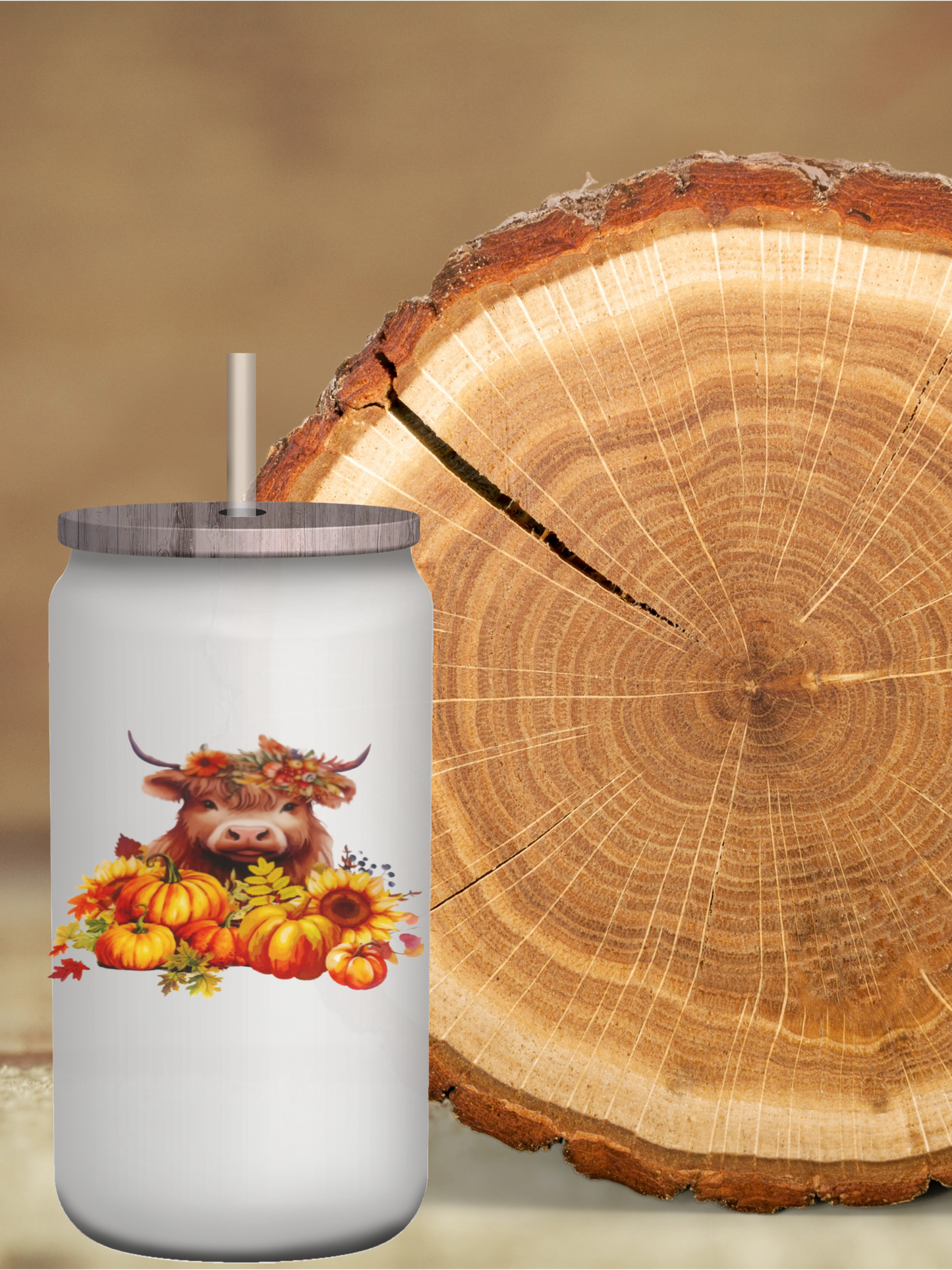 Berry Cow Fall Decal