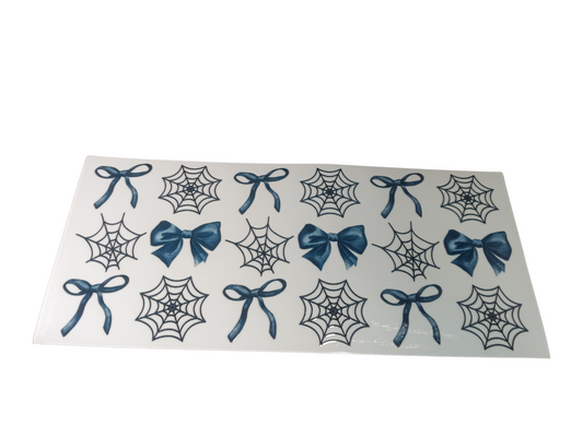 Scull & Black Bows Wrap