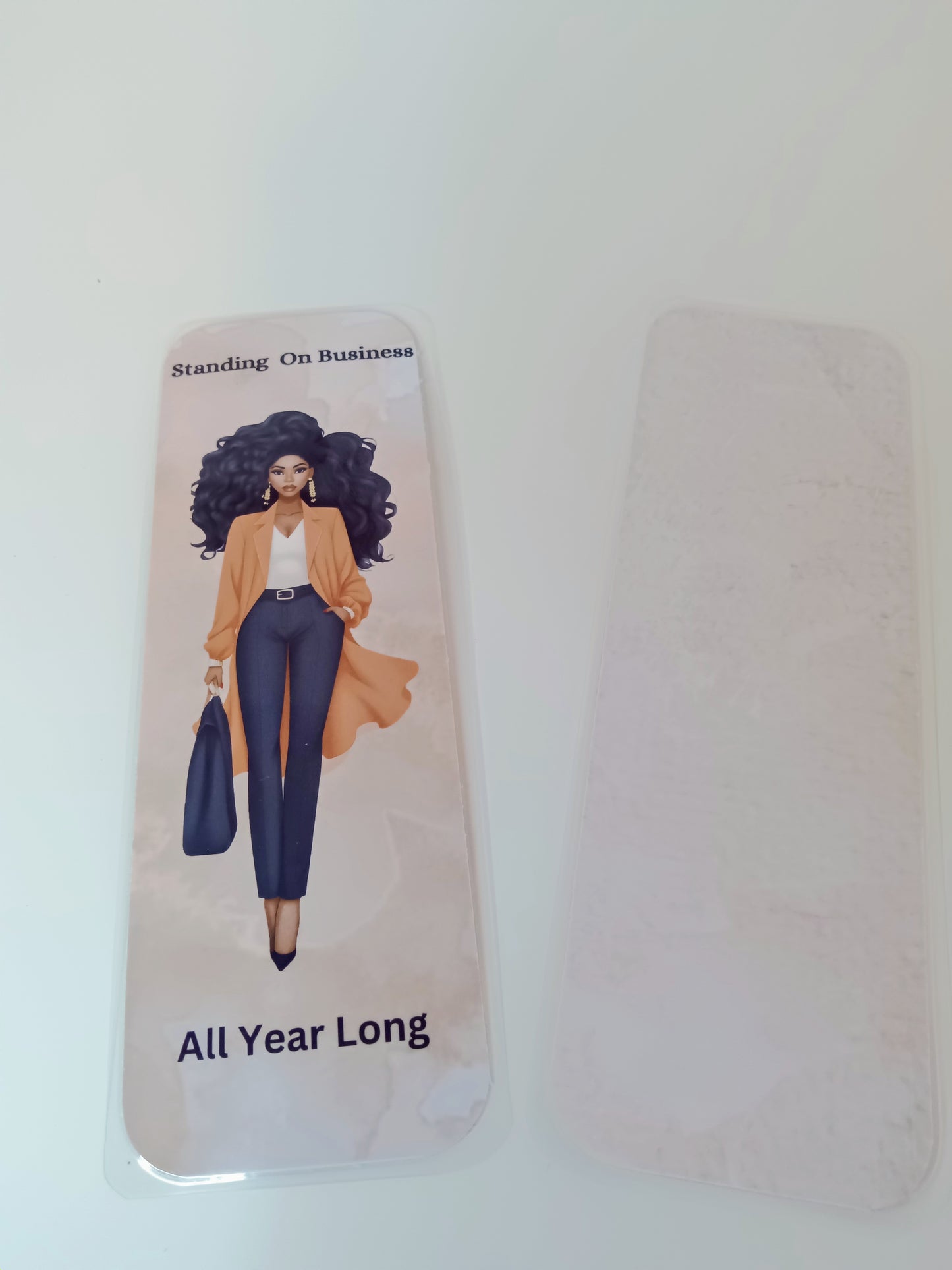 Standing On Business Traditional Bookmark