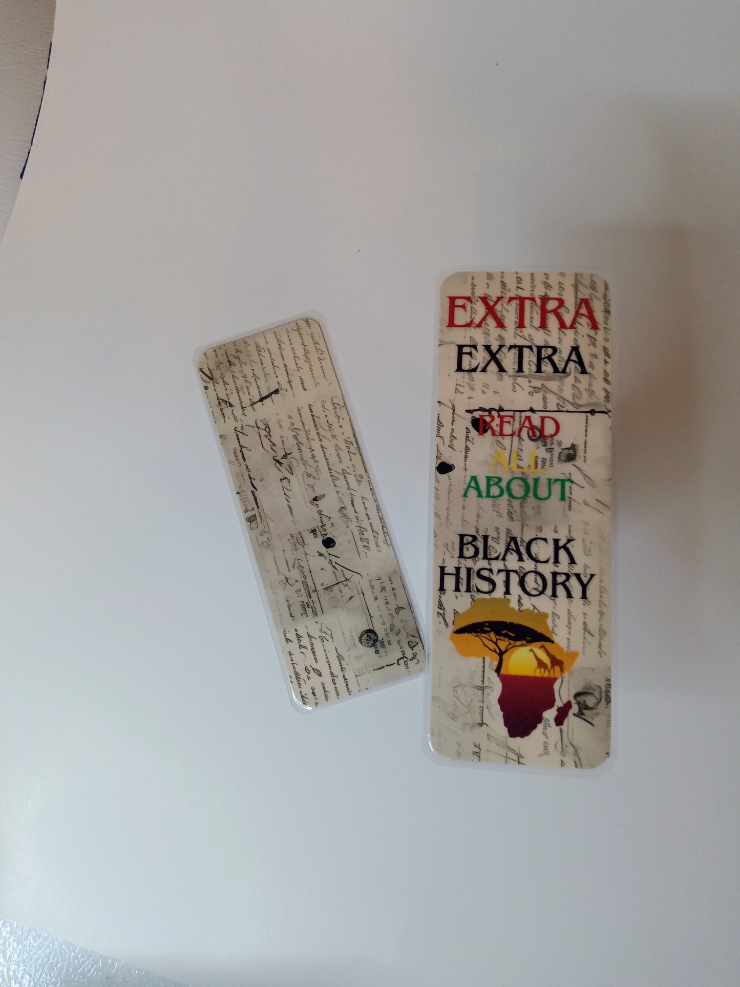 Extra, Extra Read All About Black History Traditional Bookmark