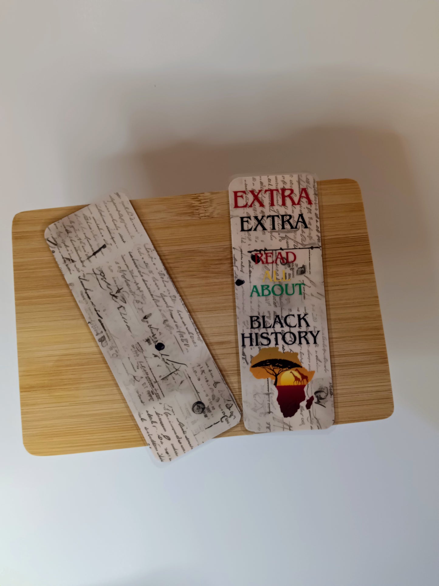 Extra, Extra Read All About Black History Traditional Bookmark