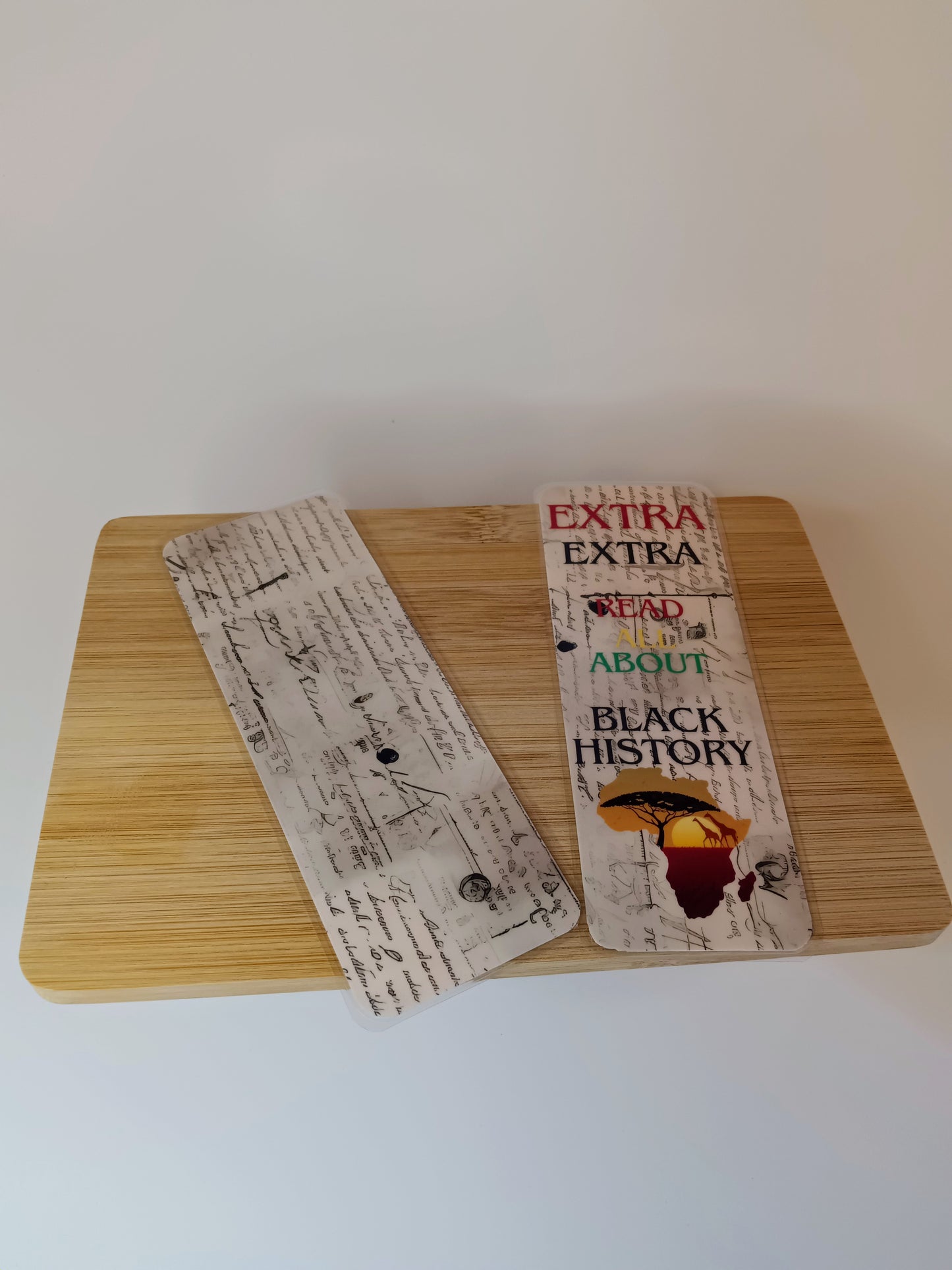 Extra, Extra Read All About Black History Traditional Bookmark