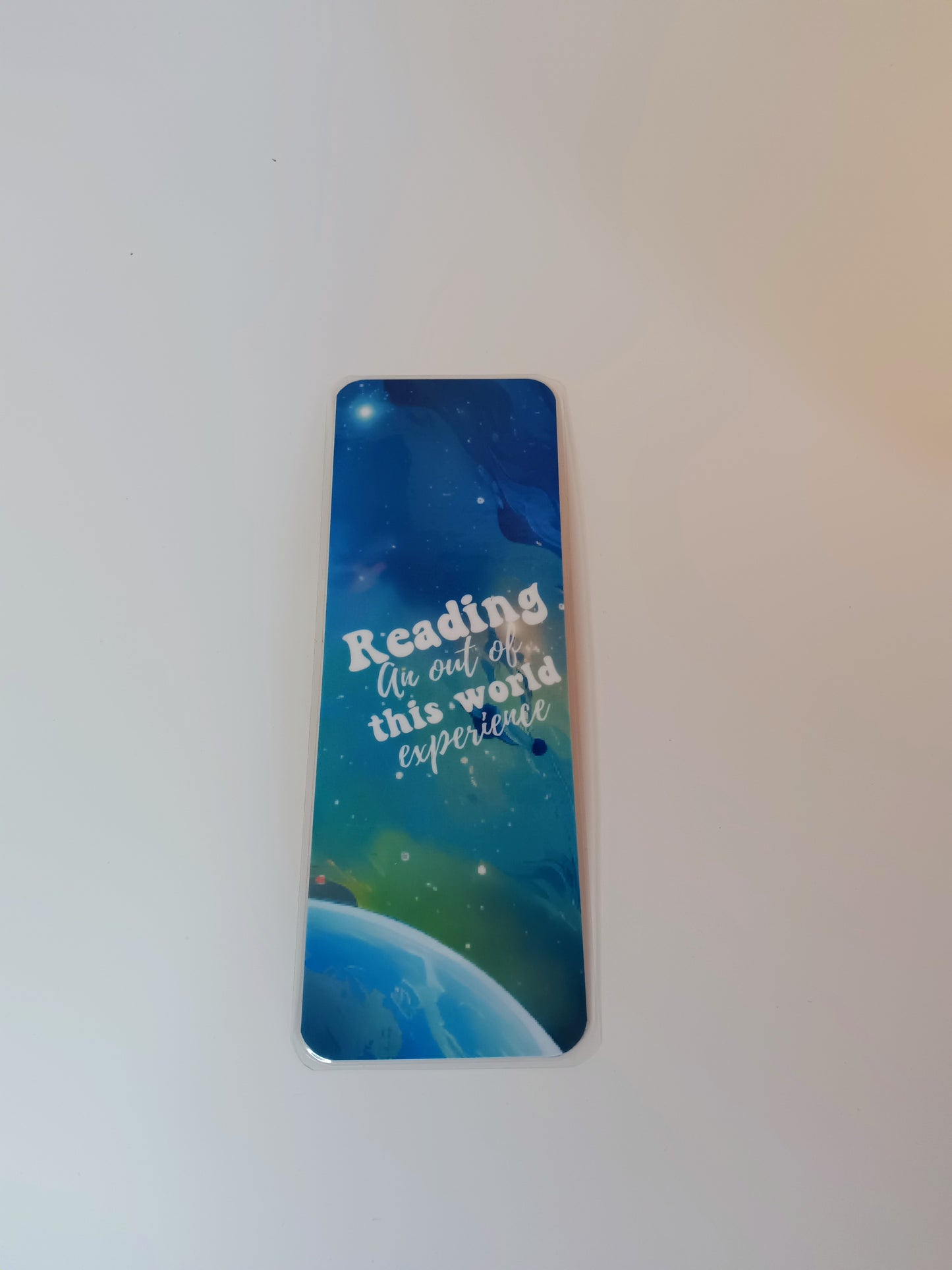 Reading An Out of This World Experience Traditional Bookmark