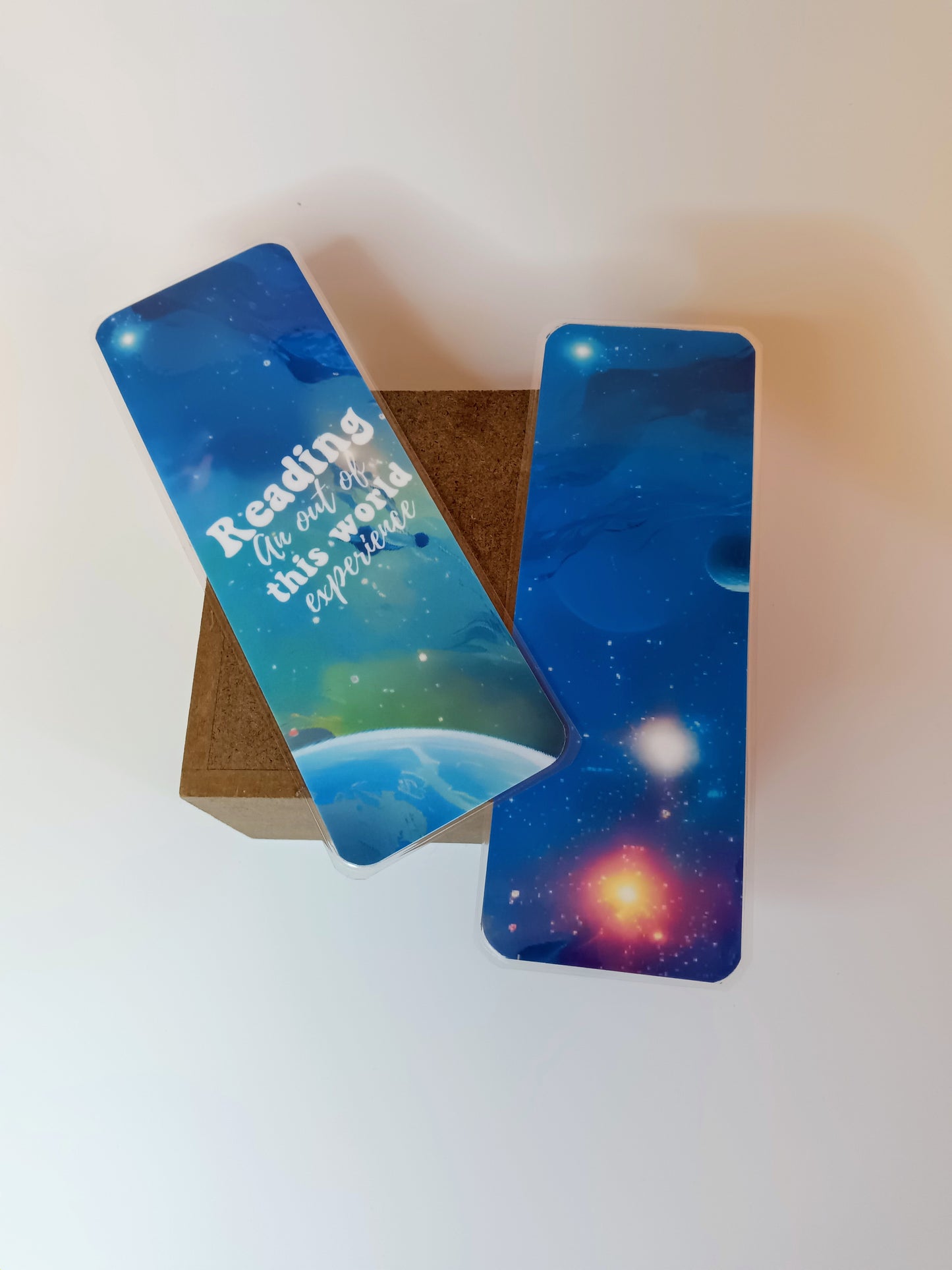 Reading An Out of This World Experience Traditional Bookmark