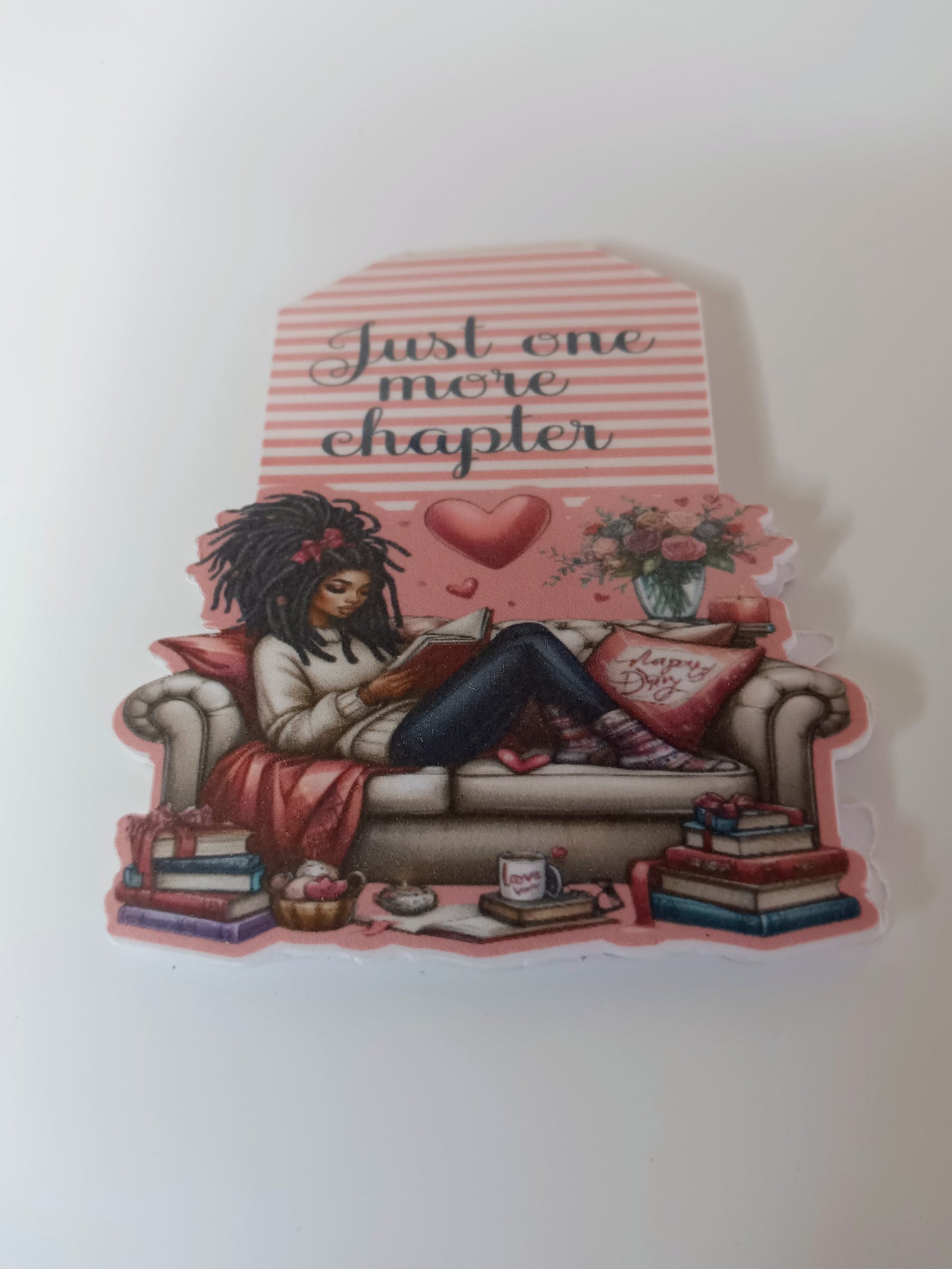 Just One More Chapter Magnetic Bookmark